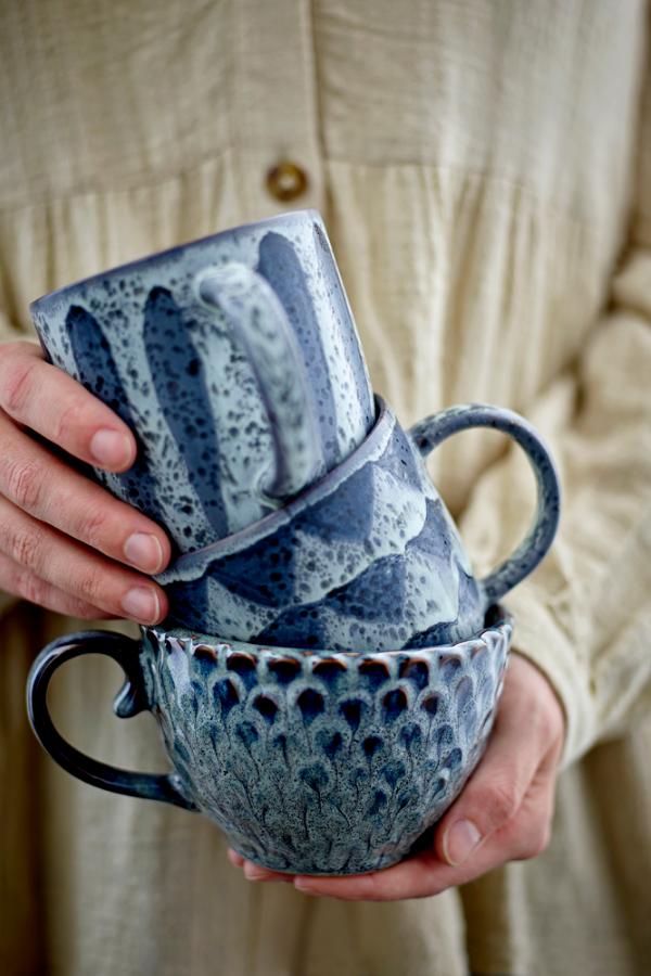 Creative Collection Katrina Cup, Grey, Stoneware
