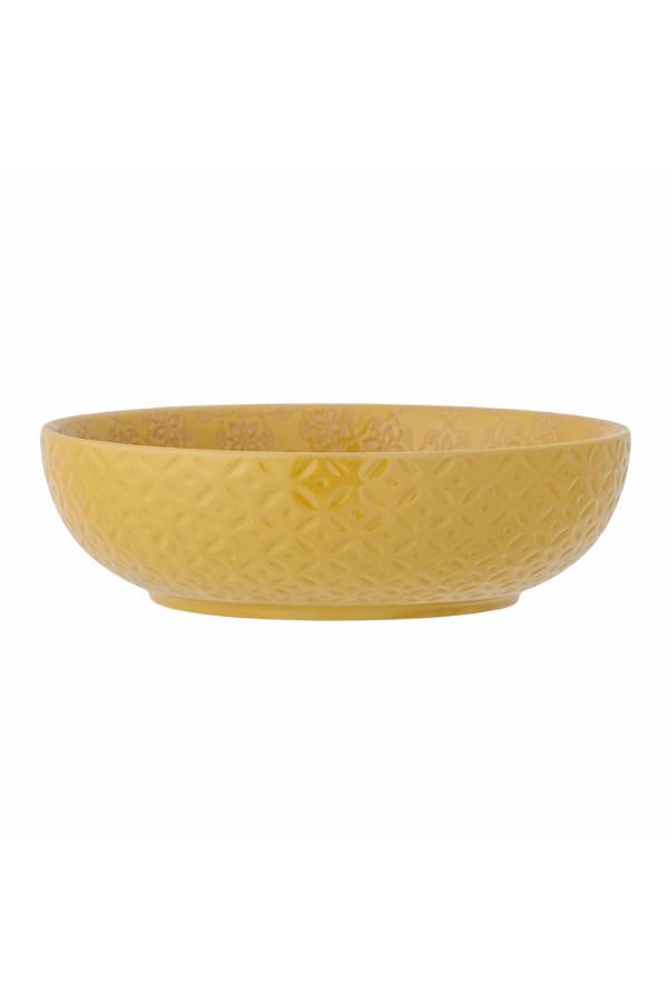 Creative Collection Marsala Bowl, Yellow, Stoneware