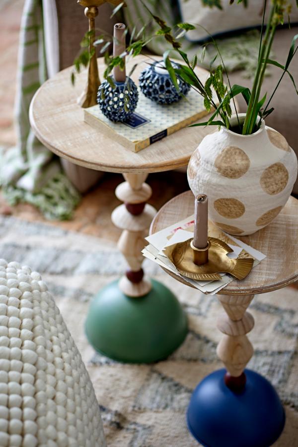 Creative Collection Fabius Candle Holder, Brass, Metal