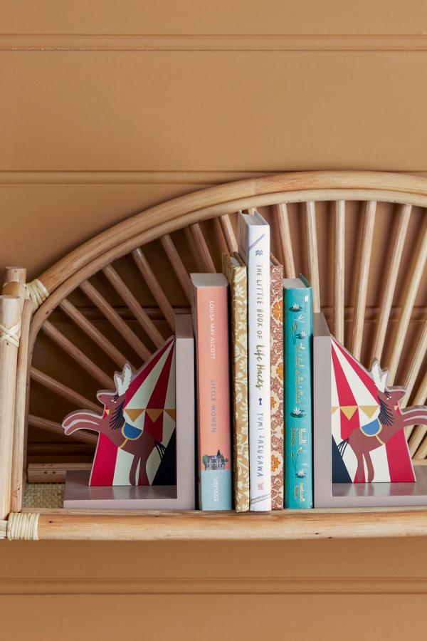 Bloomingville Mini Santos Bookend, Multi, FSC®100%, MDF