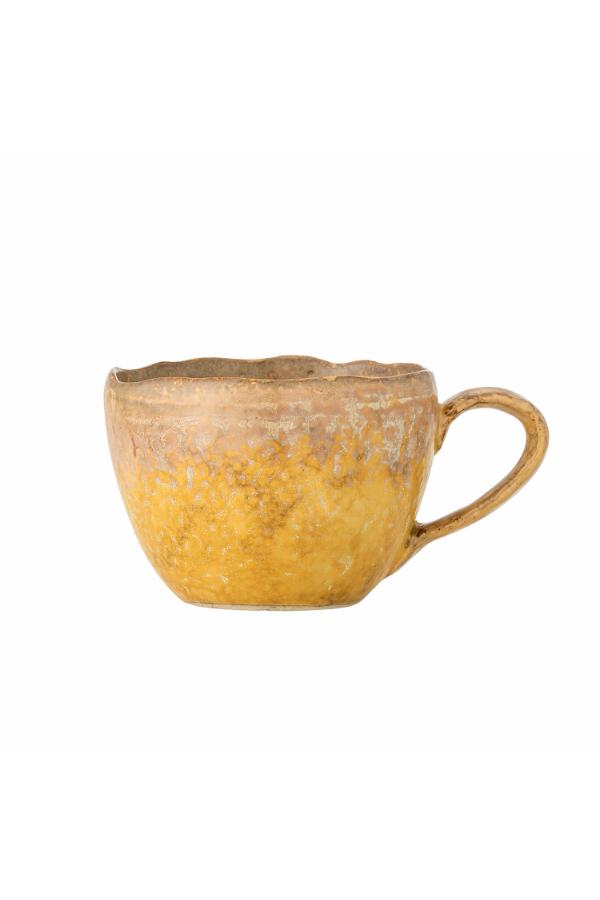 Bloomingville Milani Cup, Yellow, Stoneware