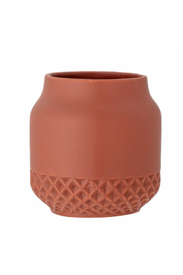 Bloomingville Holden Flowerpot, Red, Stoneware