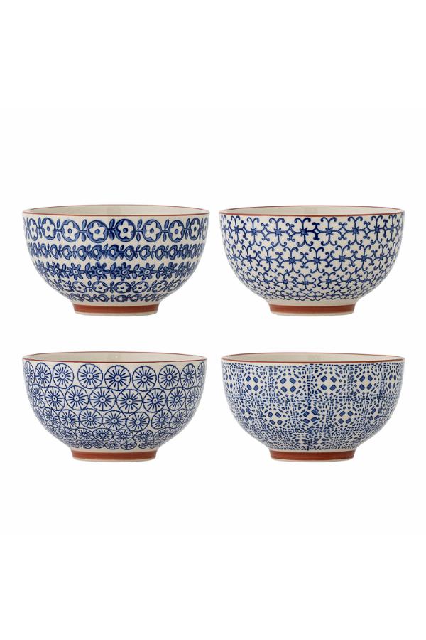 Bloomingville Karine Bowl, Blue, Stoneware
