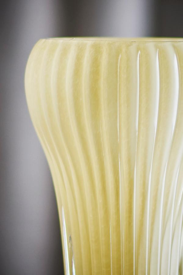 Bloomingville Averie Vase, Yellow, Glass