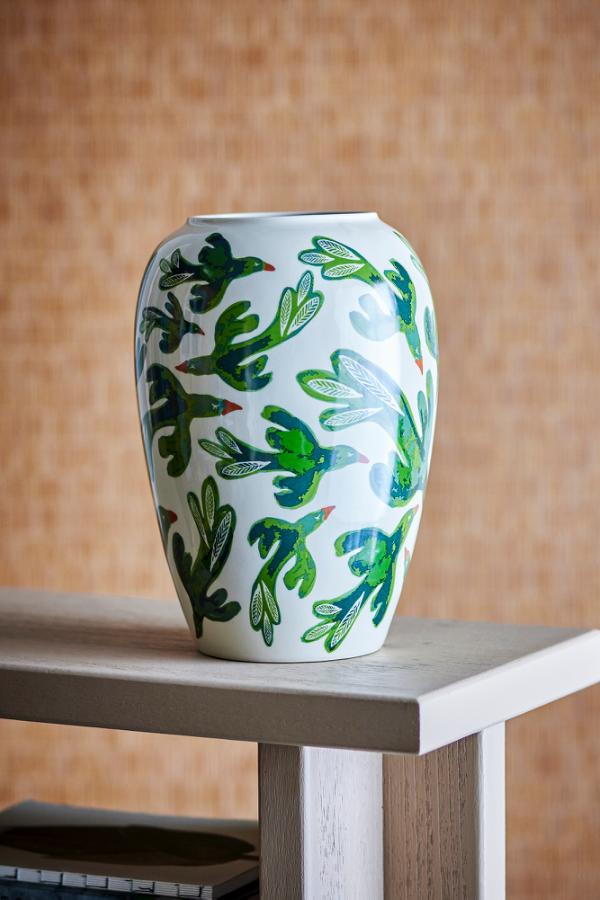 Bloomingville Birdliva Vase, Multi, Stoneware