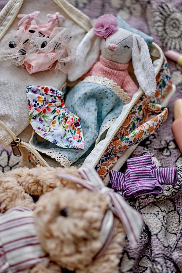 Bloomingville Mini Milly Doll, Multi, Polyester