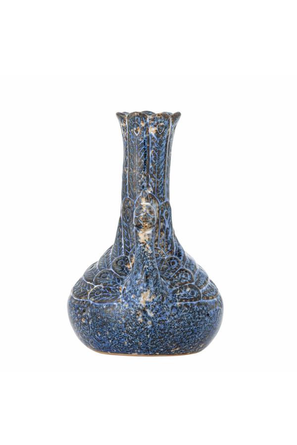 Creative Collection Kali Vase, Blue, Stoneware