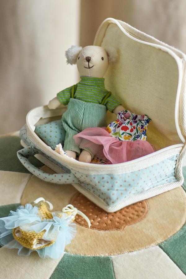 Bloomingville Mini Lara Doll, Multi, Polyester