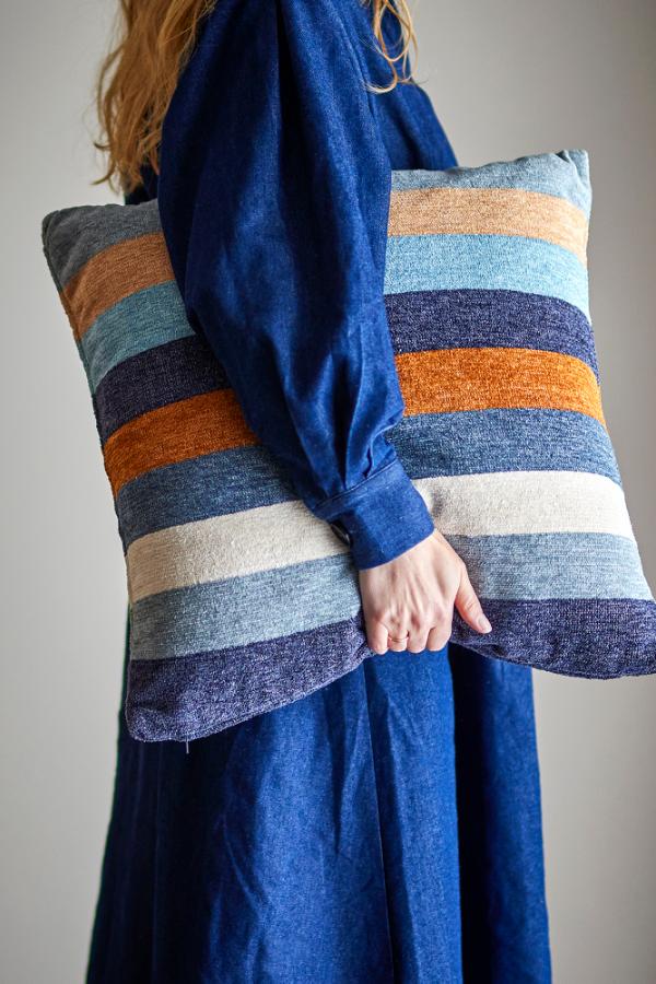 Bloomingville Gyani Cushion, Multi, Cotton OEKO-TEX®