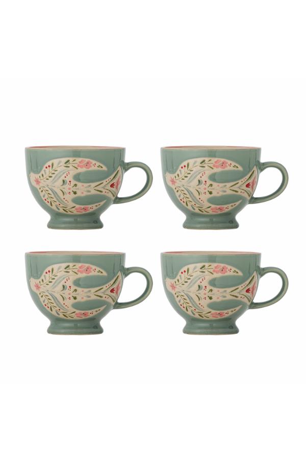Creative Collection Rosalynde Mug, Green, Stoneware