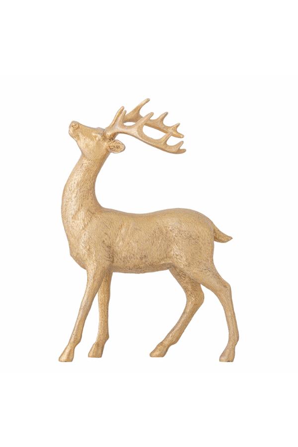 Bloomingville Pranzer Deco, Gold, Polyresin