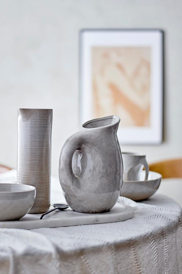 Bloomingville Taupe Bowl, Grey, Stoneware