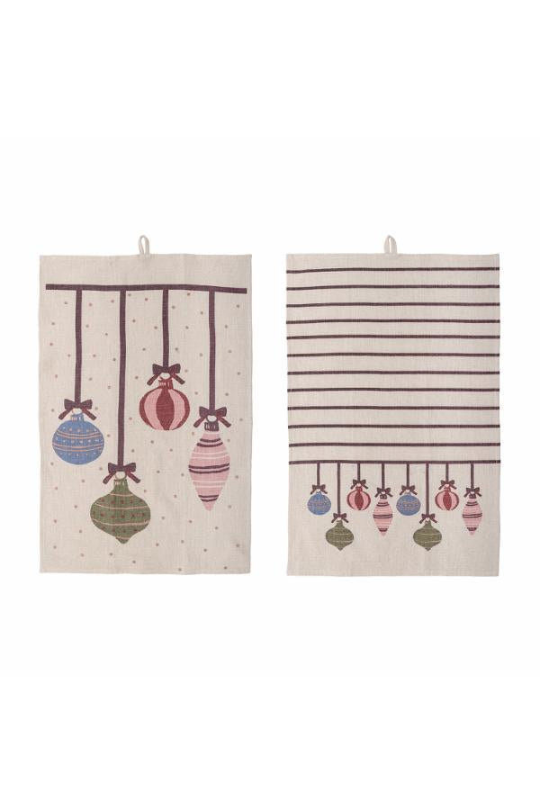 Bloomingville Ornamentia Kitchen Towel, Multi, Cotton OEKO-TEX®