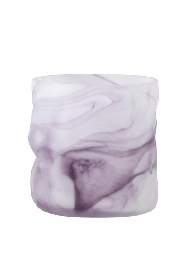 Bloomingville Moore Votive, Purple, Glass