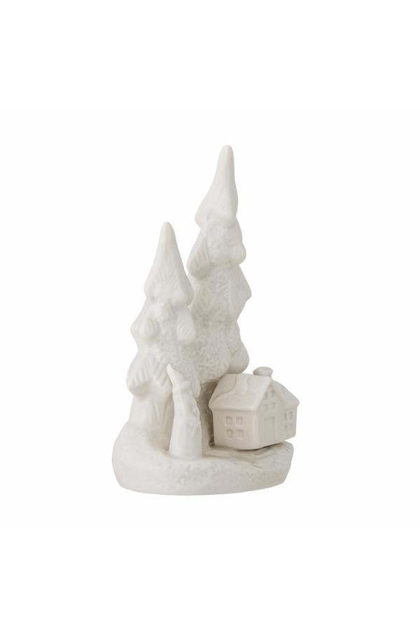 Bloomingville Fadima Deco, White, Stoneware