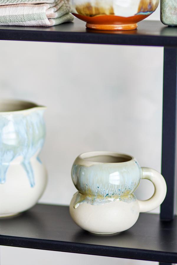 Bloomingville Luna Mug, Blue, Stoneware