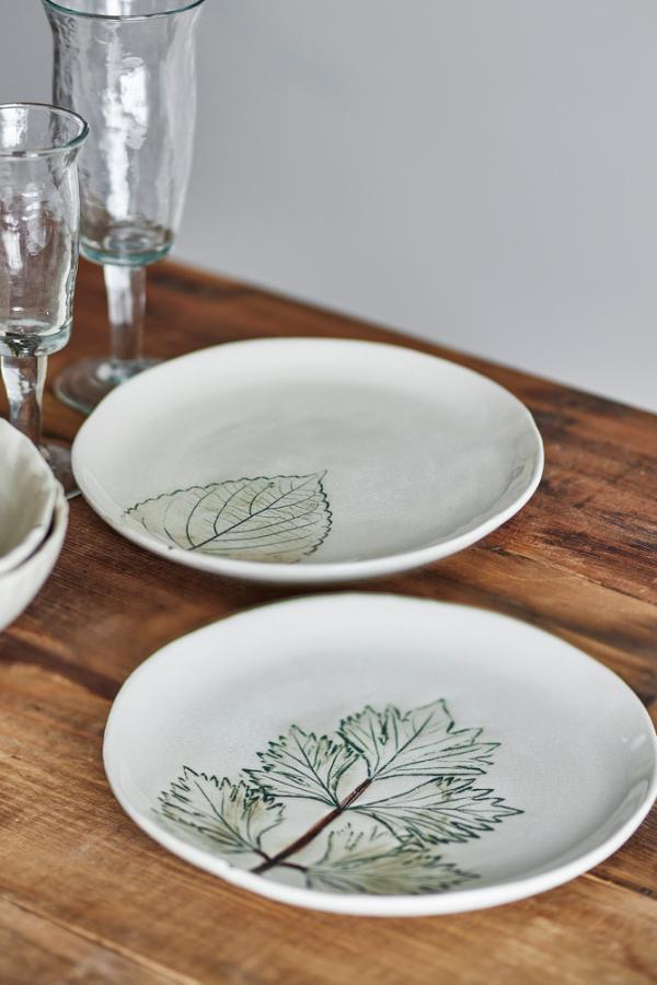 Creative Collection Aubrin Plate, Nature, Stoneware
