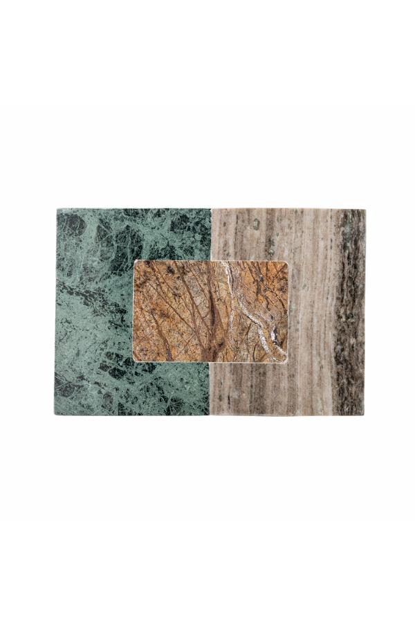Creative Collection Ketil Cutting Board, Green, Marble