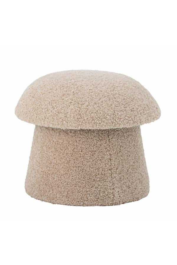 Bloomingville Bocca Pouf, Nature, Polyester