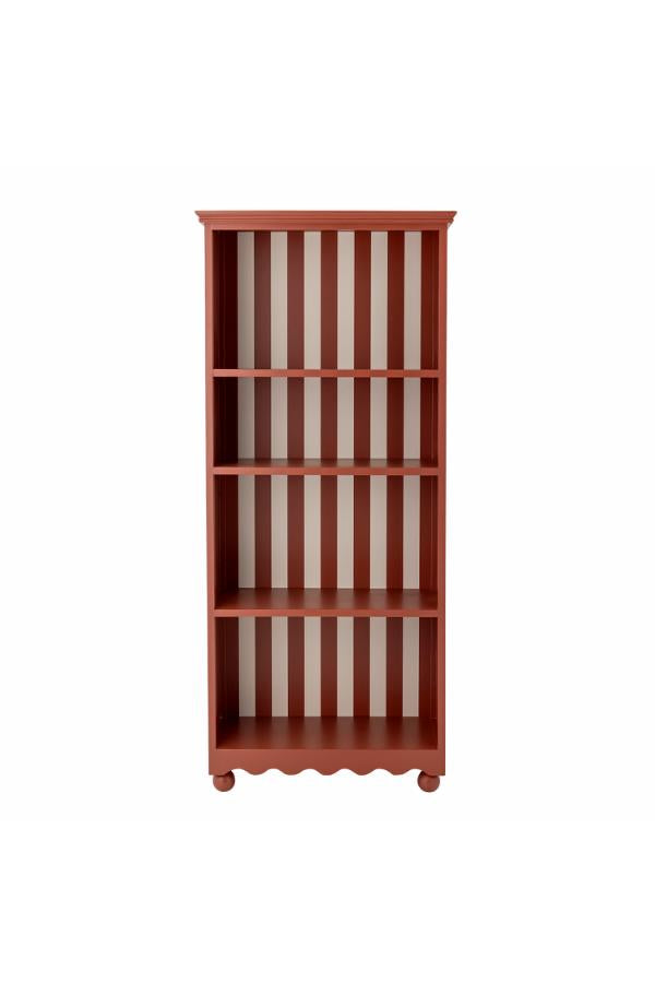 Bloomingville Sasha Bookcase, Red, MDF