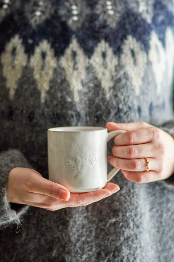 Bloomingville Winter Cup, Nature, Stoneware