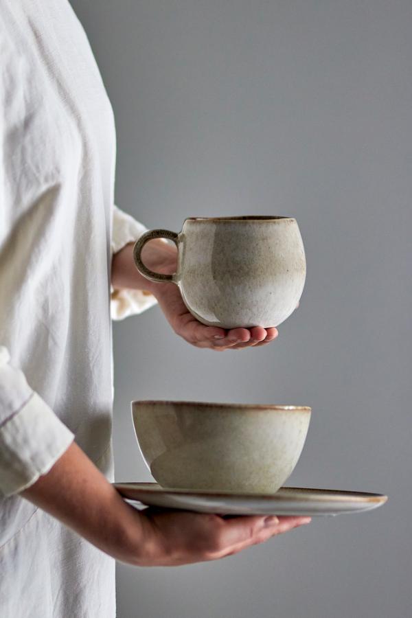 Bloomingville Sandrine Mug, Nature, Stoneware