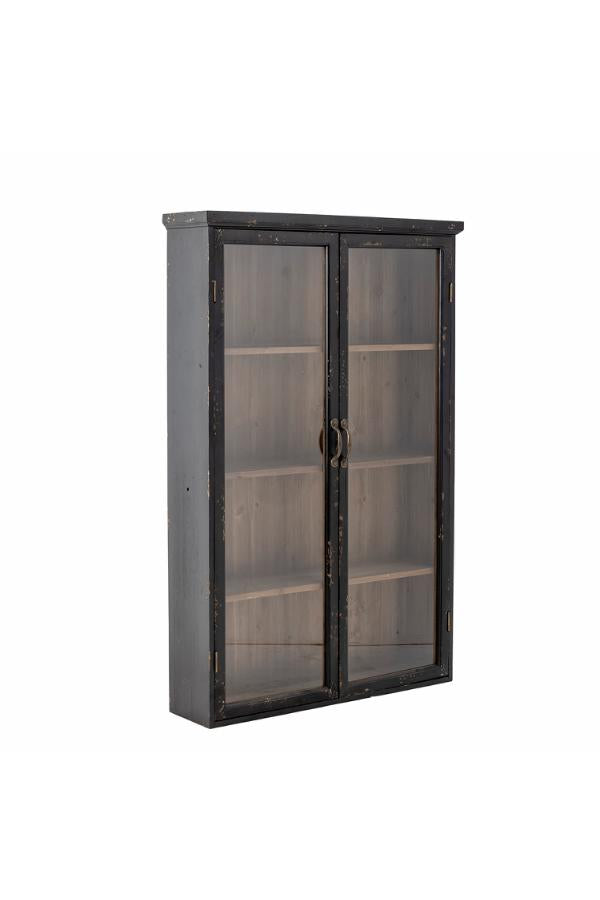 Creative Collection Hazem Cabinet, Black, Firwood