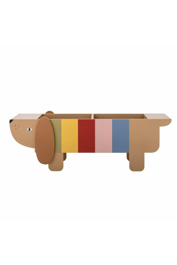 Bloomingville Mini Charlie Book Stand, Multi, FSC®100%, MDF