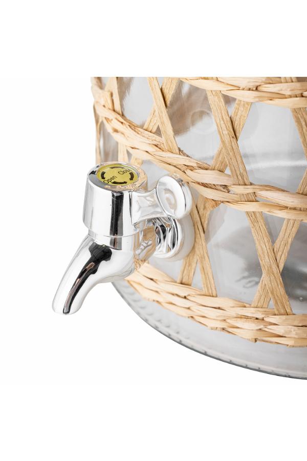 Bloomingville Manna Jar w/Tap, Clear, Glass