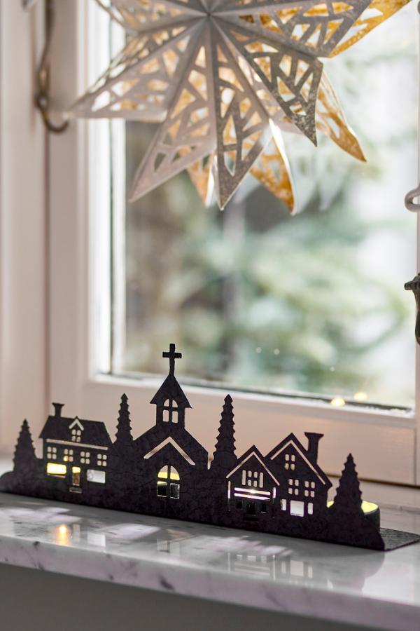 Bloomingville Cielo Votive, Black, Metal