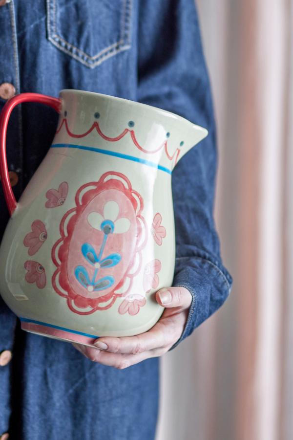 Bloomingville Odina Jug, Nature, Stoneware