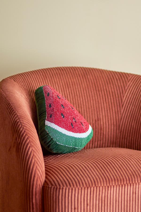 Bloomingville Senga Cushion, Red, Cotton