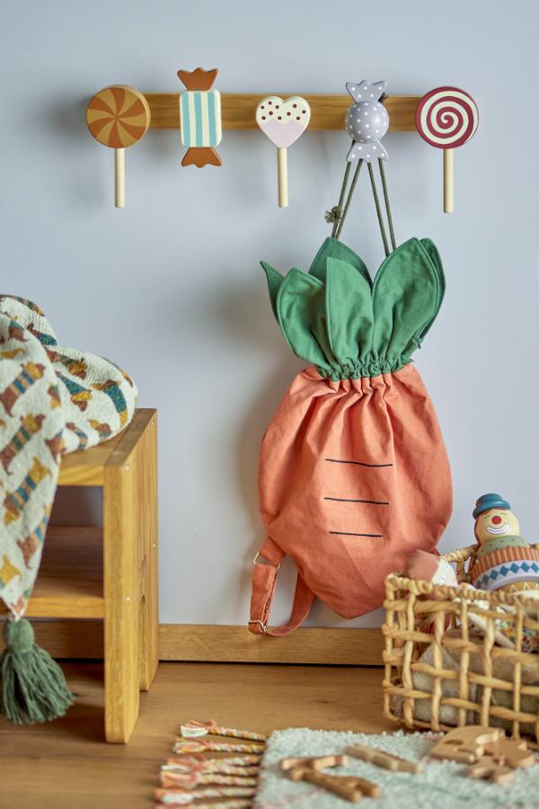 Bloomingville Mini Rudy Coat Rack, Multi, FSC®100%, MDF