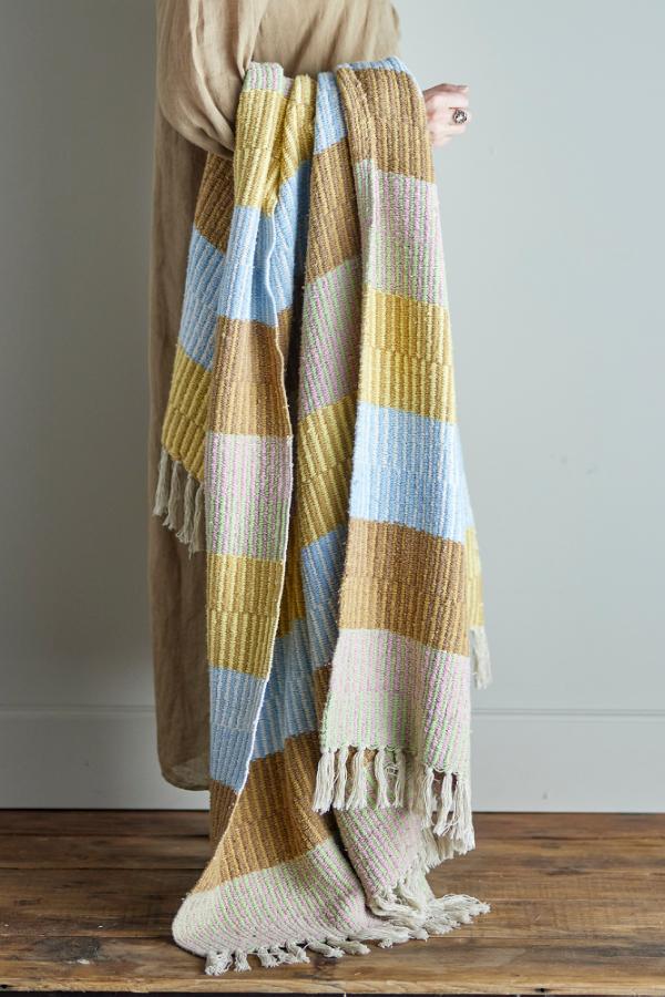 Creative Collection Isnel Throw, Multi, Recycled Cotton