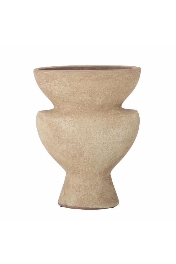 Bloomingville Cristel Deco Vase, Nature, Terracotta