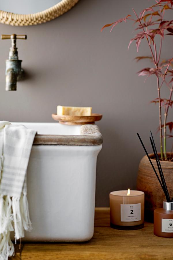 Illume X Bloomingville NO. 6 - Sequoia Scent Diffuser, Brown, Fragrance blend