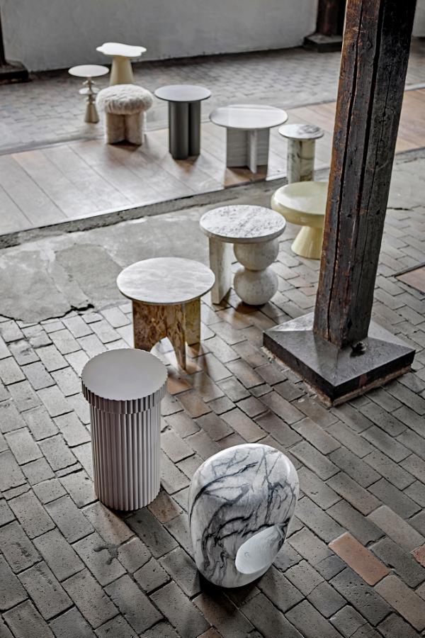 Bloomingville Rosito Coffee Table, White, Marble