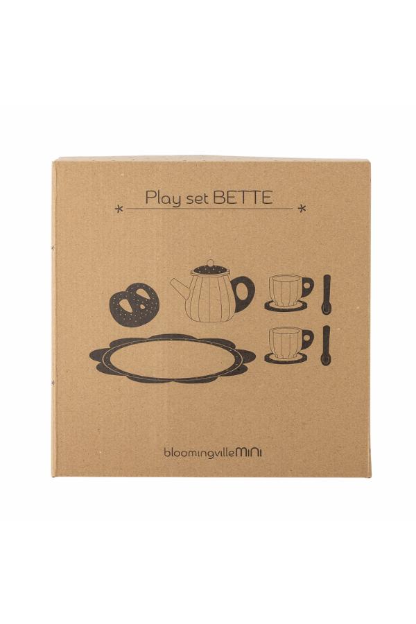 Bloomingville Mini Bette Play Set, Kitchen, Brown, FSC®100%, MDF