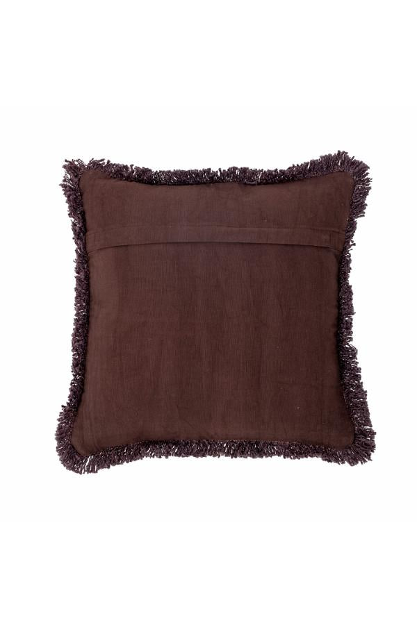 Bloomingville Delva Cushion, Purple, Cotton