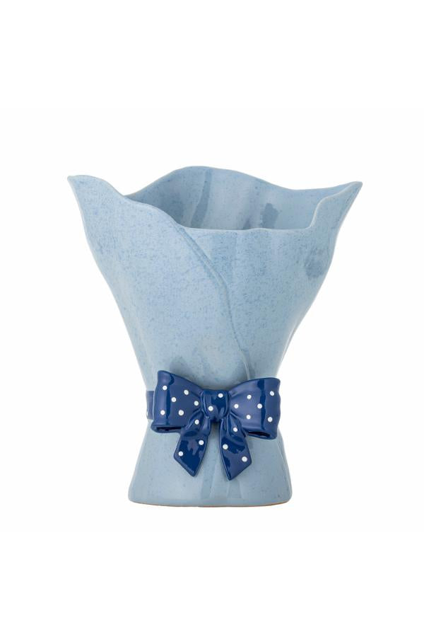 Bloomingville Belivia Vase, Blue, Stoneware