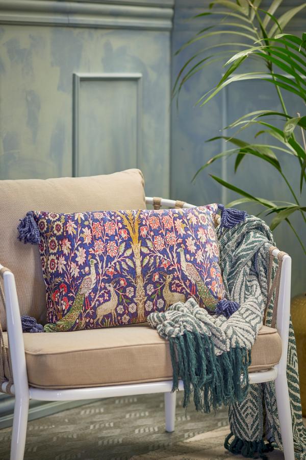 Creative Collection Adya Cushion, Multi, Viscose
