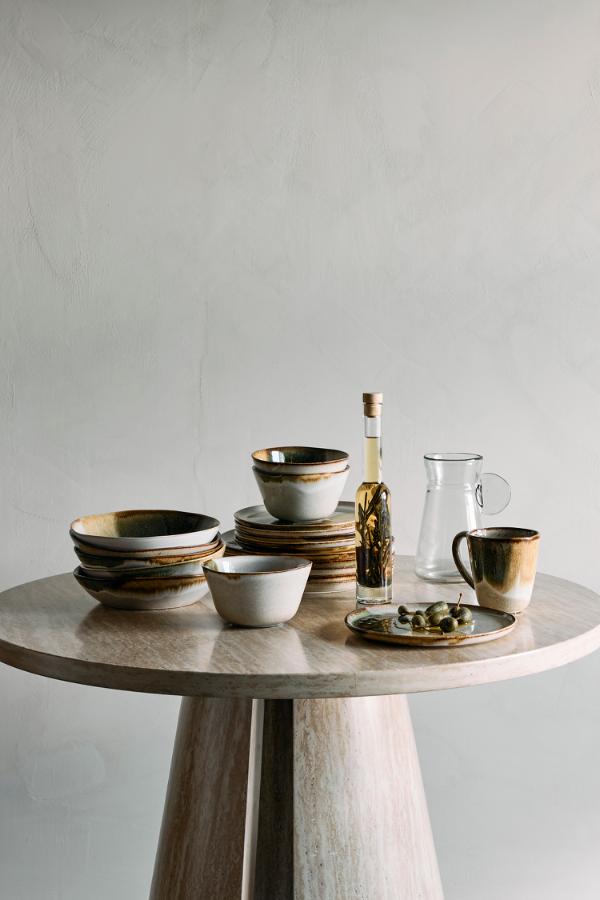 Bloomingville Jules Bowl, Green, Stoneware