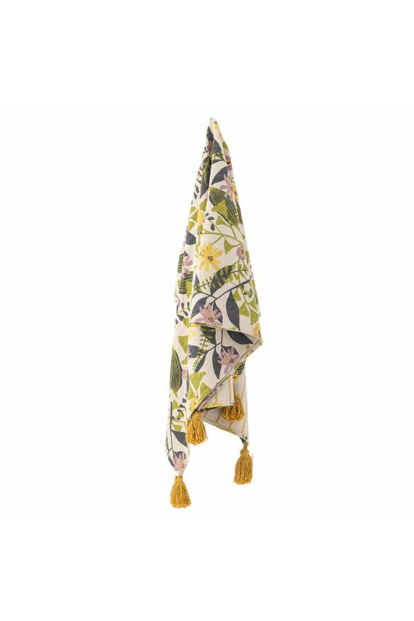 Creative Collection Camelie Throw, Multi, Recycled Cotton