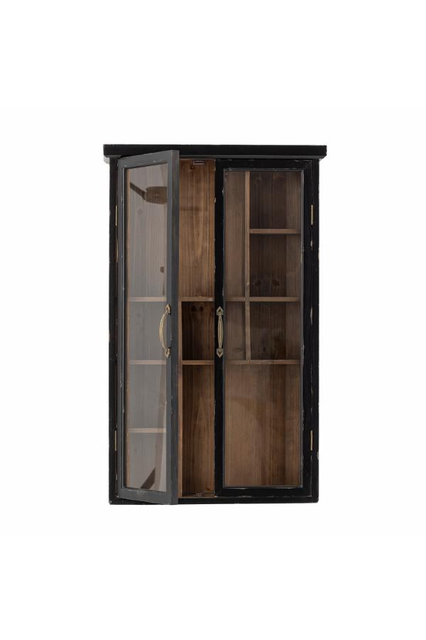 Creative Collection Hazem Cabinet, Black, Firwood