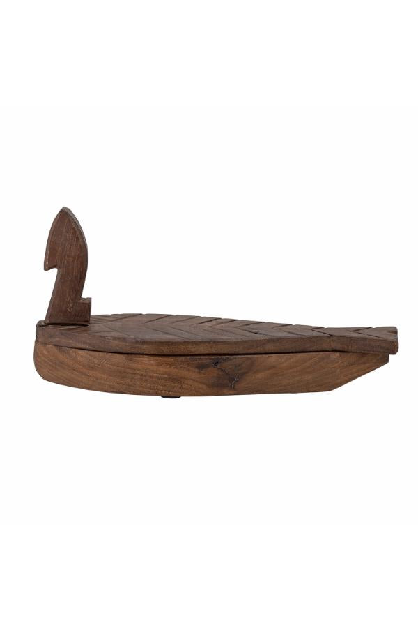 Creative Collection Hamida Box w/Lid, Brown, Reclaimed Wood