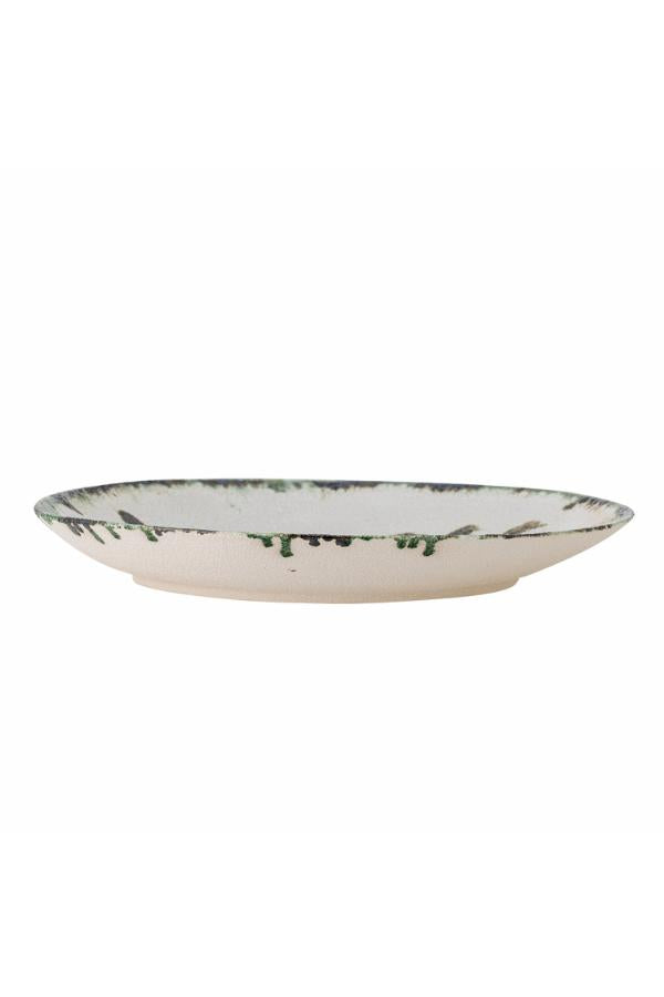 Bloomingville Hadyn Tray, White, Stoneware