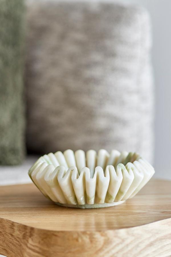 Bloomingville Harmonia Bowl, Green, Marble