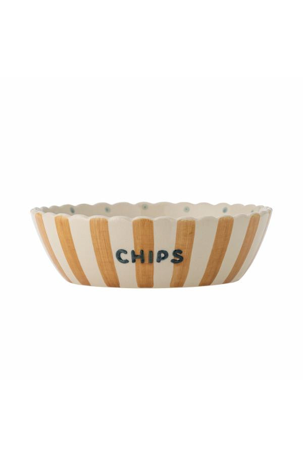 Bloomingville Chip Bowl, Multi, Stoneware