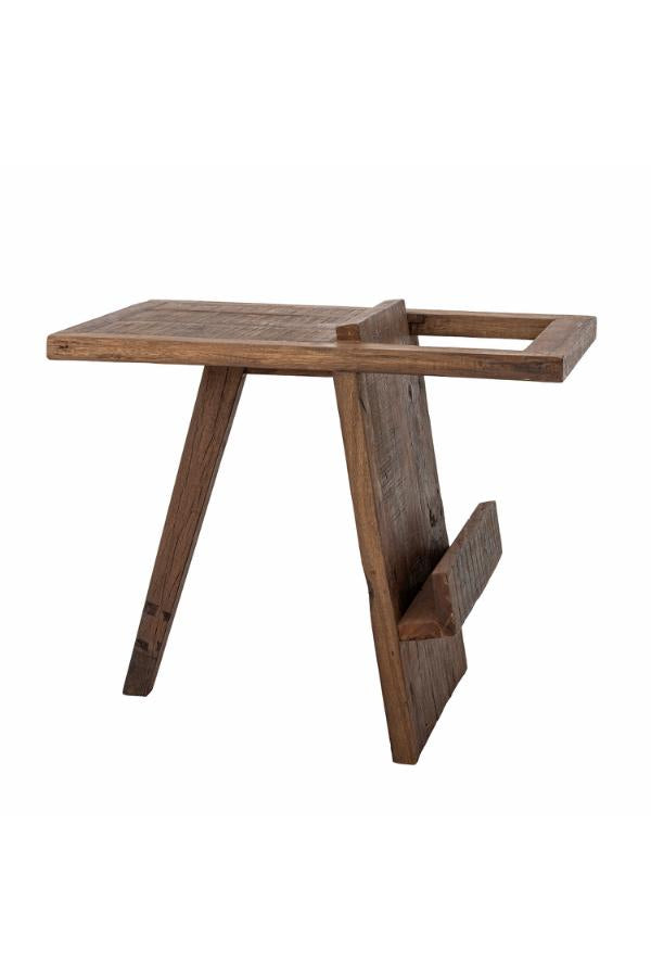 Creative Collection Villum Side Table, Brown, Reclaimed Wood