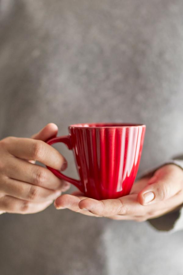 Bloomingville Latina Cup, Red, Stoneware